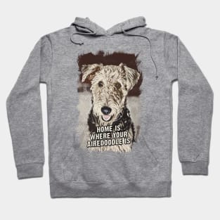 Airedoodle Dog Owner Quote Hoodie